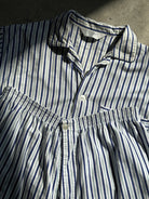 St Michael Brushed Cotton Stripe Pyjama Two Piece Set - L/W28 - SYLK