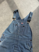 Dickies Pinstripe Pure Cotton Dungarees - M/L - SYLK