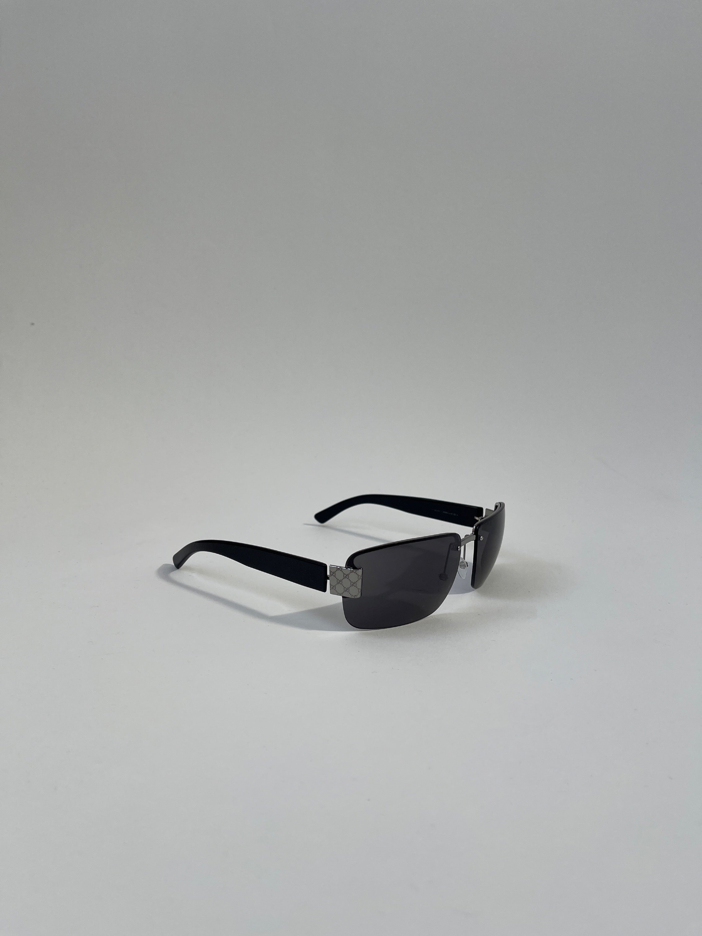 Gucci Rimless Rectangle Sunglasses - SYLK