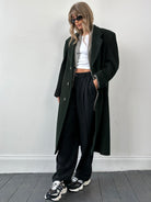 Pierre Cardin Single Breasted Wool Cashmere Coat - L/XL - SYLK