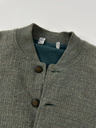 Burberry Embroidery Logo Wool Bomber Jacket - SYLK