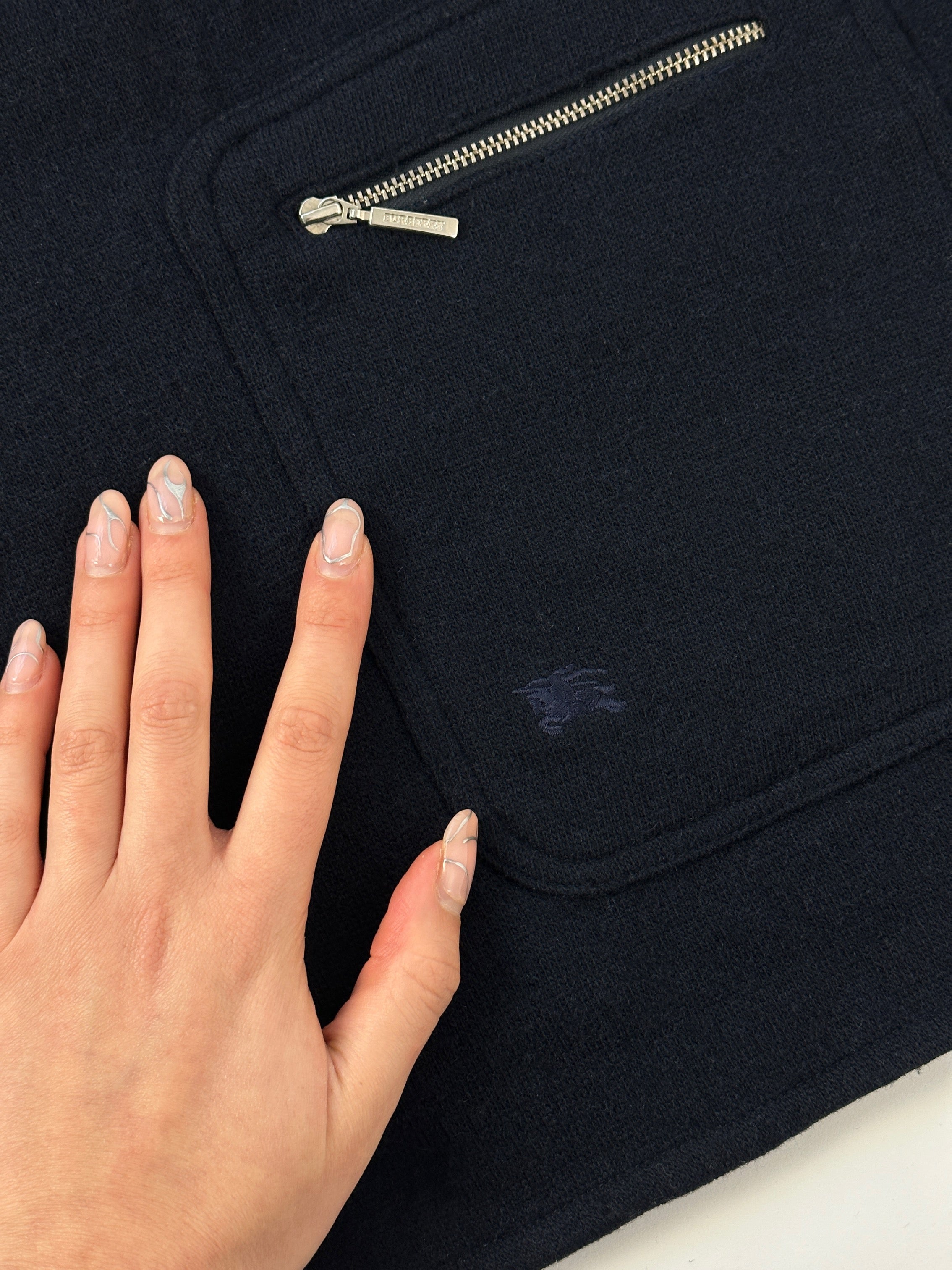 Burberry Nova Check Knitted Wool Jacket - SYLK