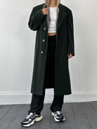 Pierre Cardin Single Breasted Wool Cashmere Coat - L/XL - SYLK