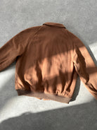 Burberry Wool Nova Check Logo Bomber Jacket - SYLK