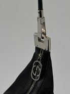 Gucci GG Monogram Hobo Canvas Shoulder Bag - SYLK