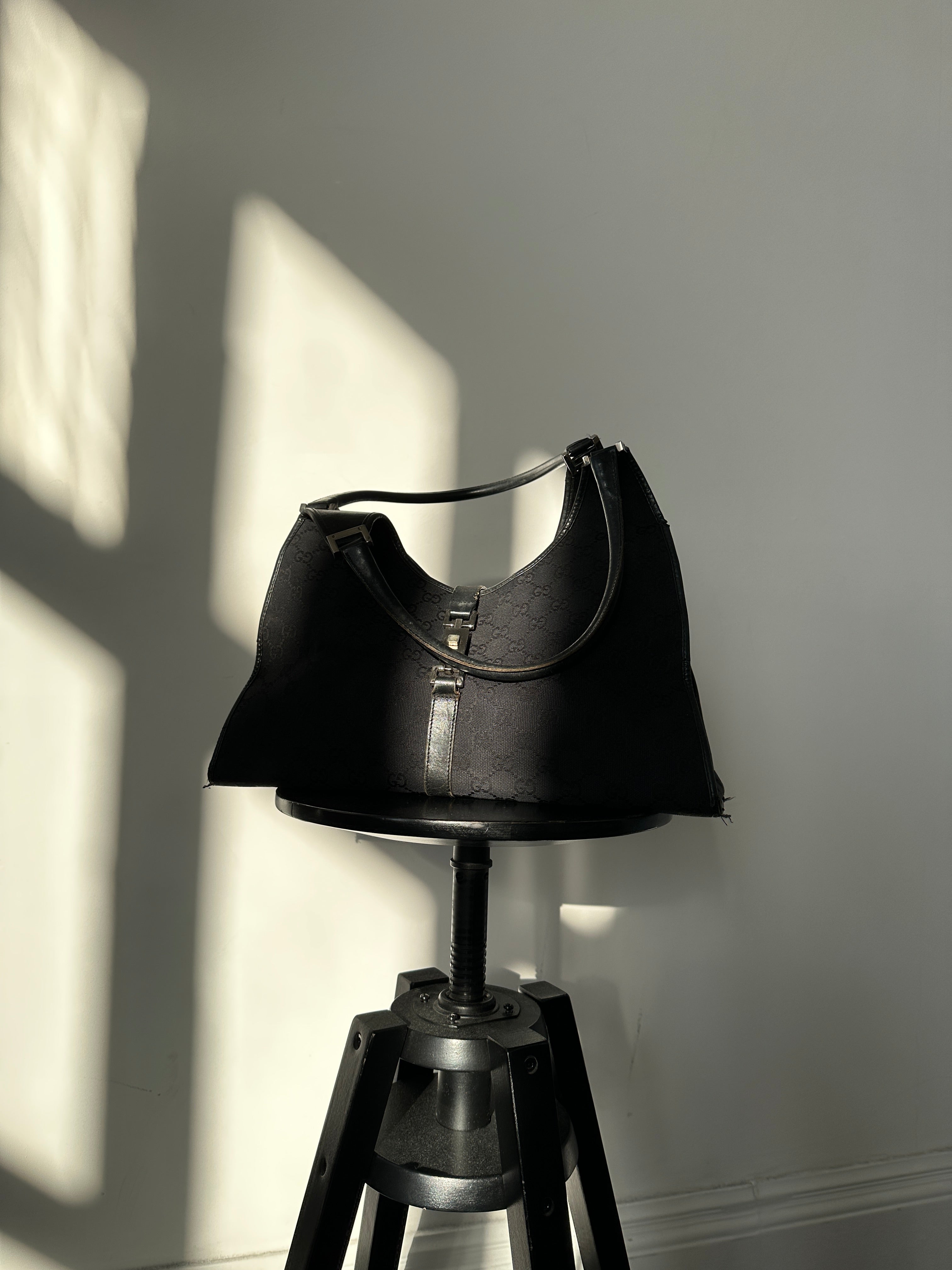 Gucci Jackie 2000s Monogram Shoulder Bag - SYLK