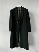 Pierre Cardin Single Breasted Wool Cashmere Coat - L/XL - SYLK