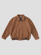 Burberry Wool Nova Check Logo Bomber Jacket - SYLK