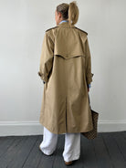 Yves Saint Laurent Paris Double Breasted Trench Coat - M - SYLK