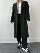 Pierre Cardin Single Breasted Wool Cashmere Coat - L/XL - SYLK