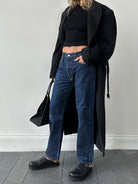 Hugo Boss Belted Virgin Wool Coat - XL - SYLK