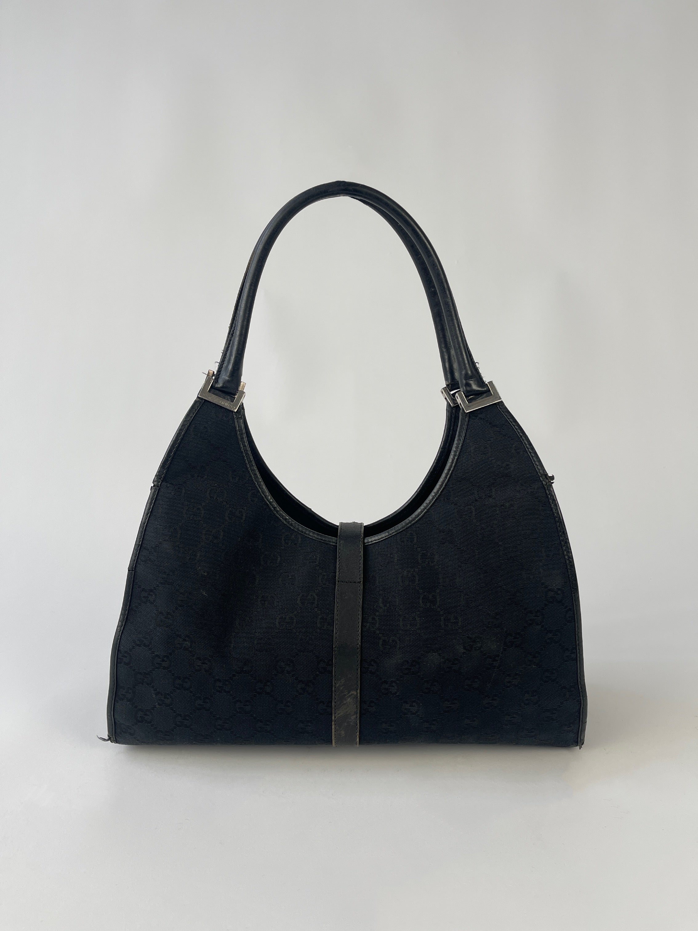 Gucci Jackie 2000s Monogram Shoulder Bag - SYLK