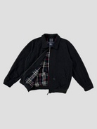 Burberry Hamilton Nova Check Logo Wool Cashmere Bomber Jacket - SYLK